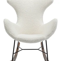 Fauteuil À Bascule Balance Blanc
