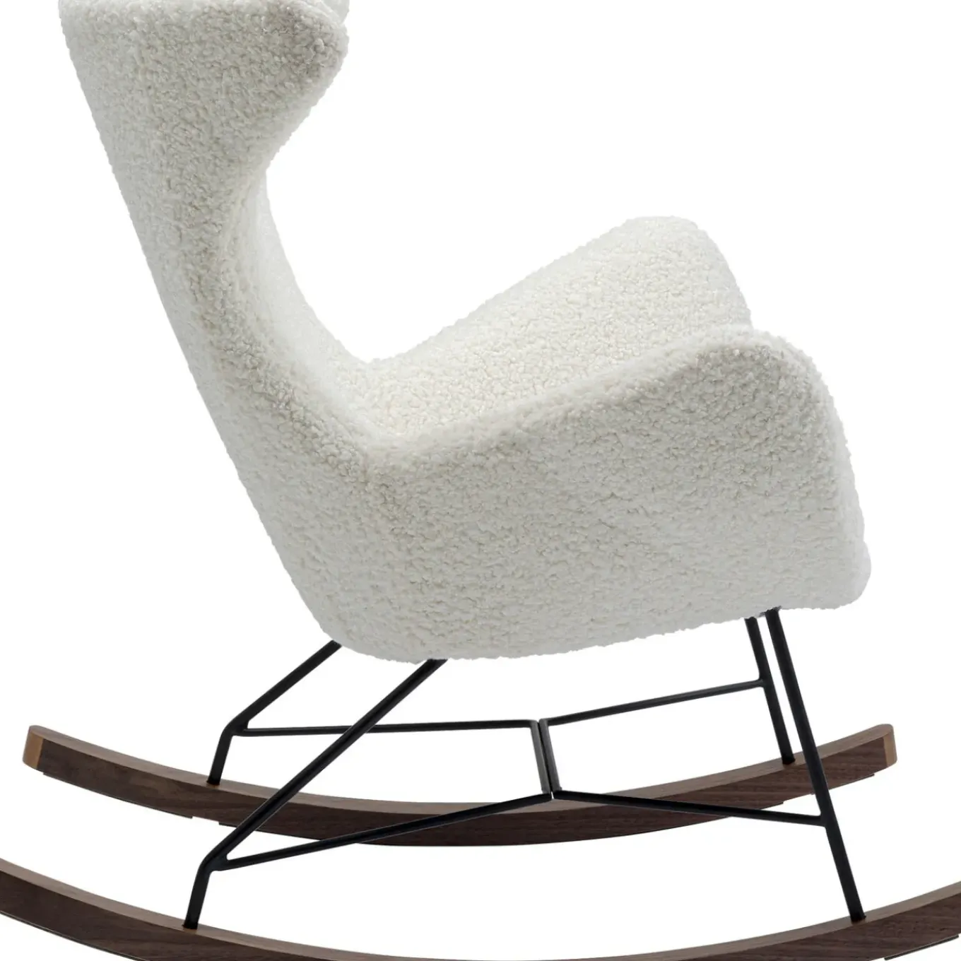 Fauteuil À Bascule Balance Blanc