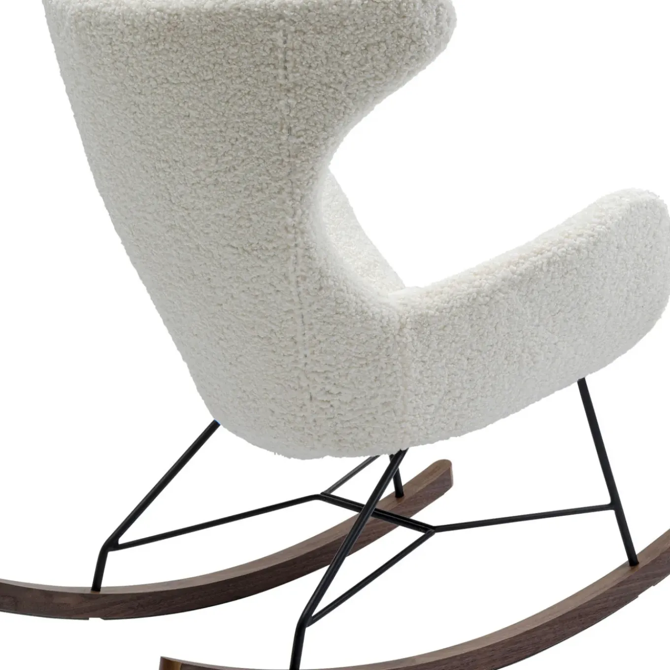 Fauteuil À Bascule Balance Blanc