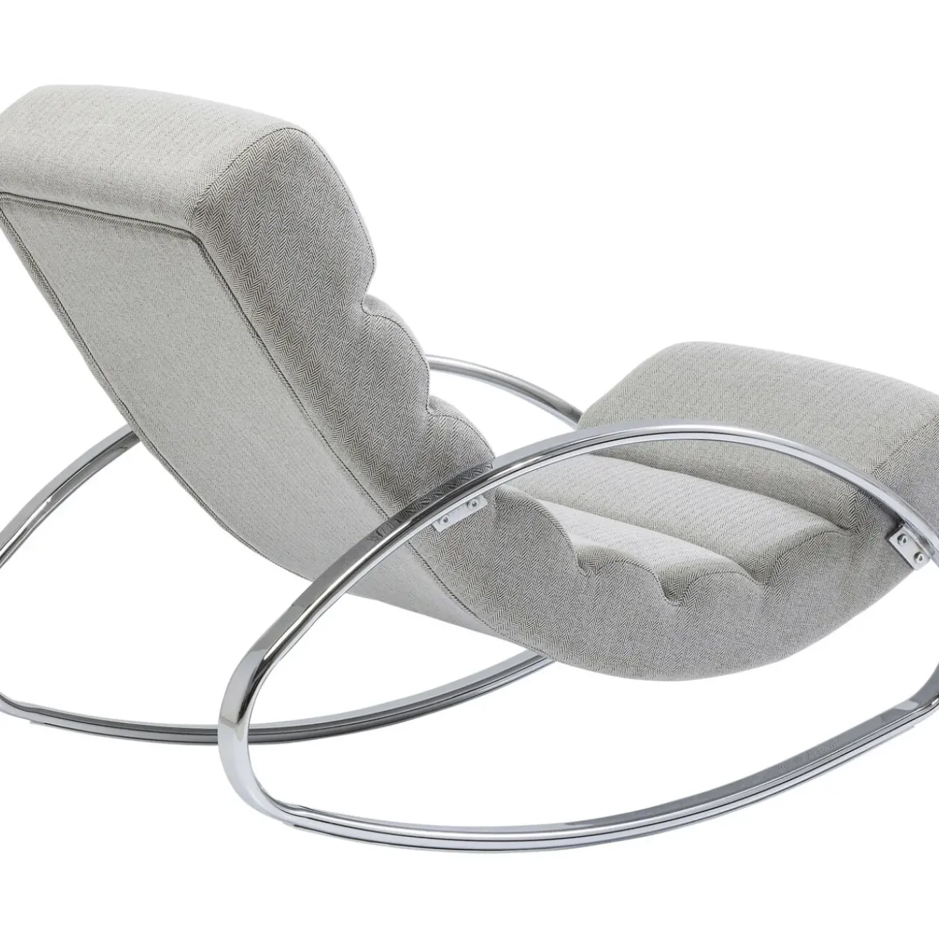 Fauteuil À Bascule Manhattan Grey Beige