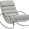Fauteuil À Bascule Manhattan Grey Beige
