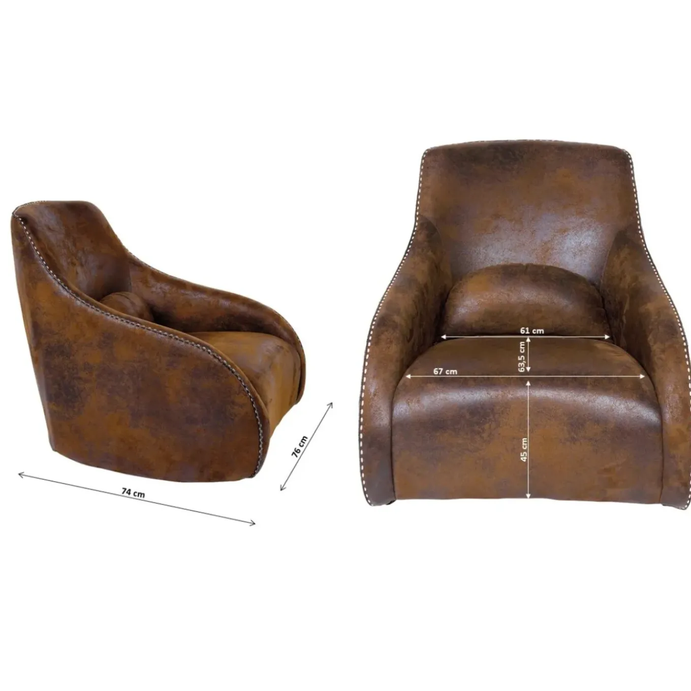 Fauteuil À Bascule Swing Ritmo Vintage Smart