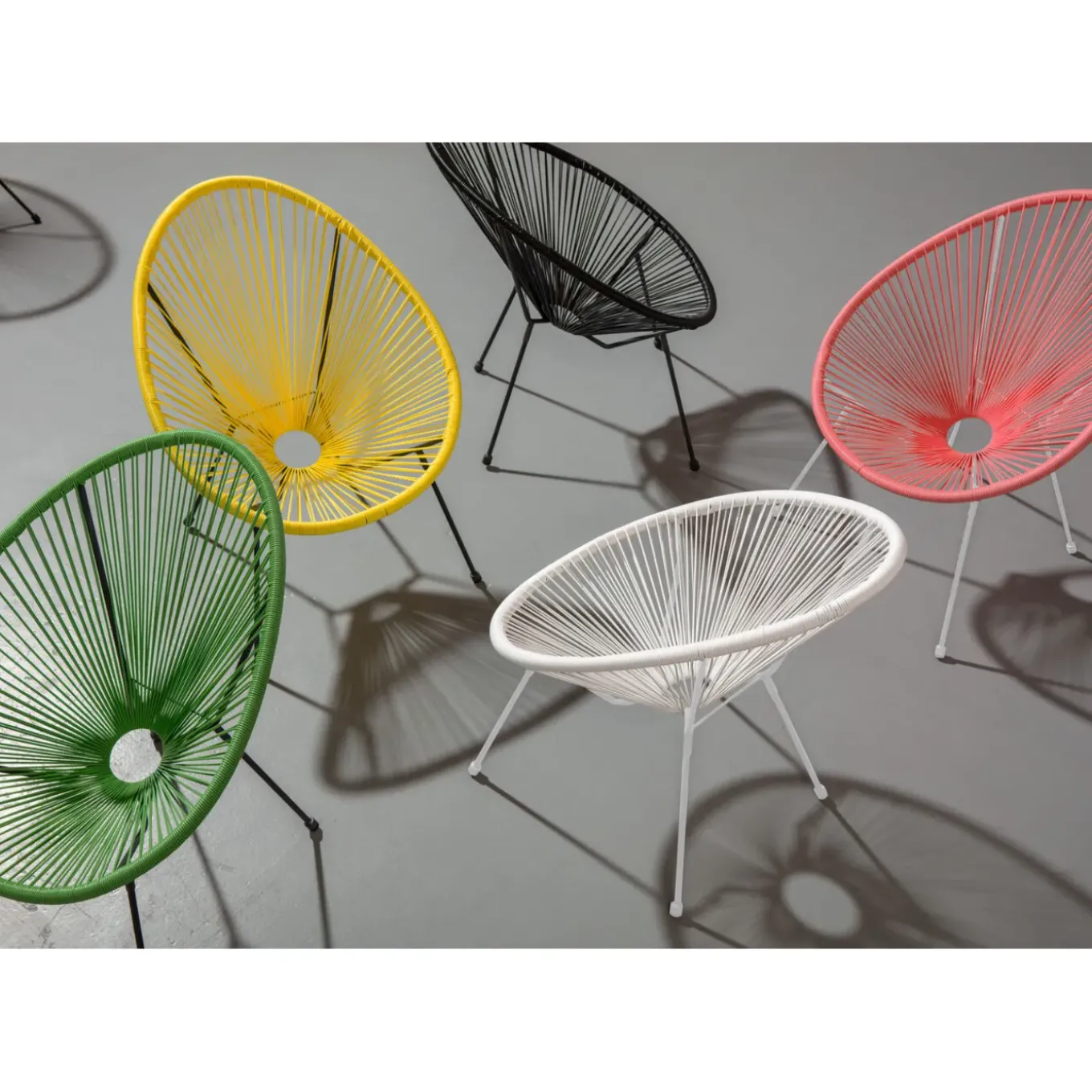 Fauteuil Acapulco Blanc