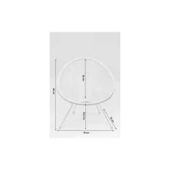 Fauteuil Acapulco Gris