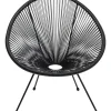 Fauteuil Acapulco Noir
