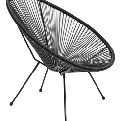 Fauteuil Acapulco Noir