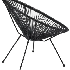 Fauteuil Acapulco Noir