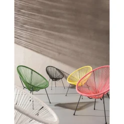 Fauteuil Acapulco Noir