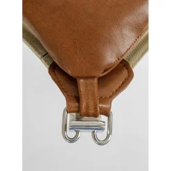 Fauteuil Avec Tabouret Washington Marron