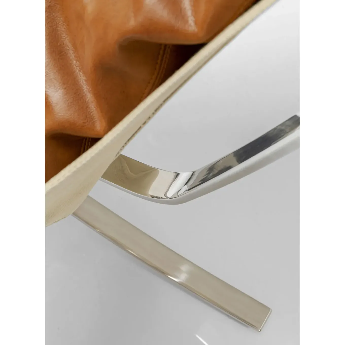 Fauteuil Avec Tabouret Washington Marron