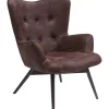 Fauteuil Black Angels Wings Marron Econo