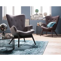 Fauteuil Black Angels Wings Marron Econo
