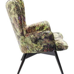 Fauteuil Black Vicky Jungle Vert