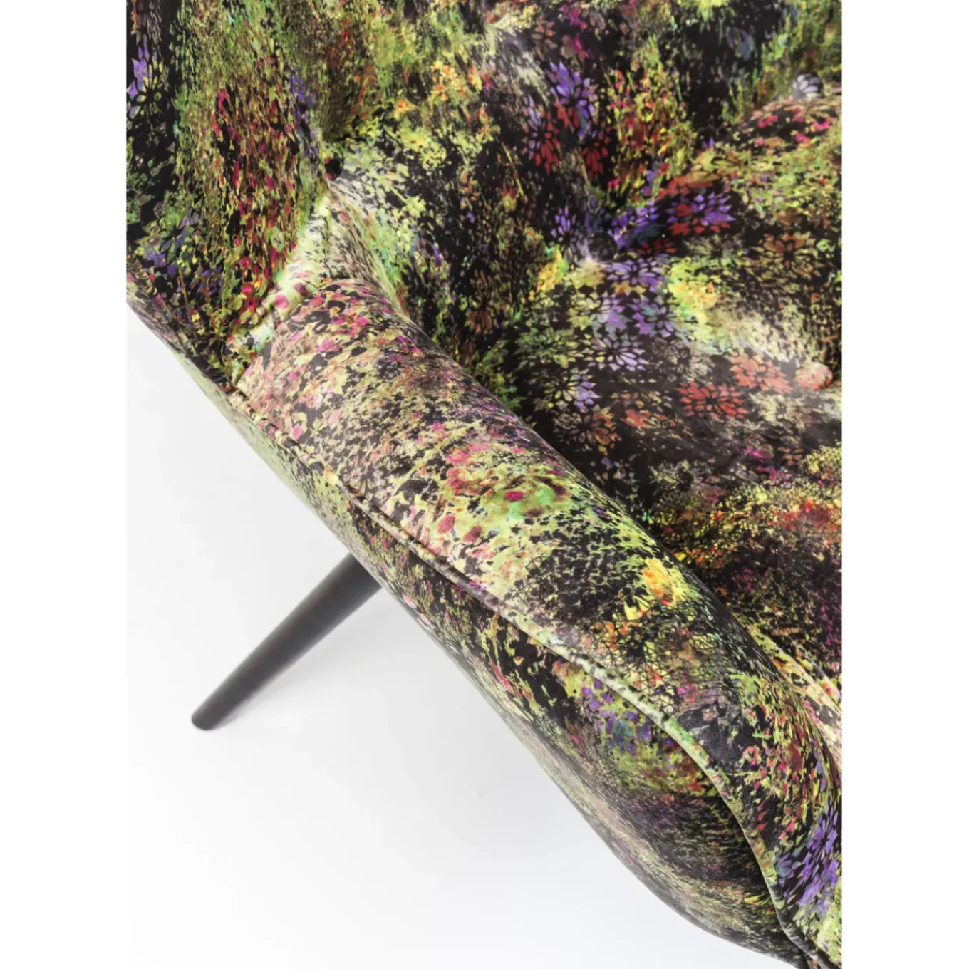 Fauteuil Black Vicky Jungle Vert