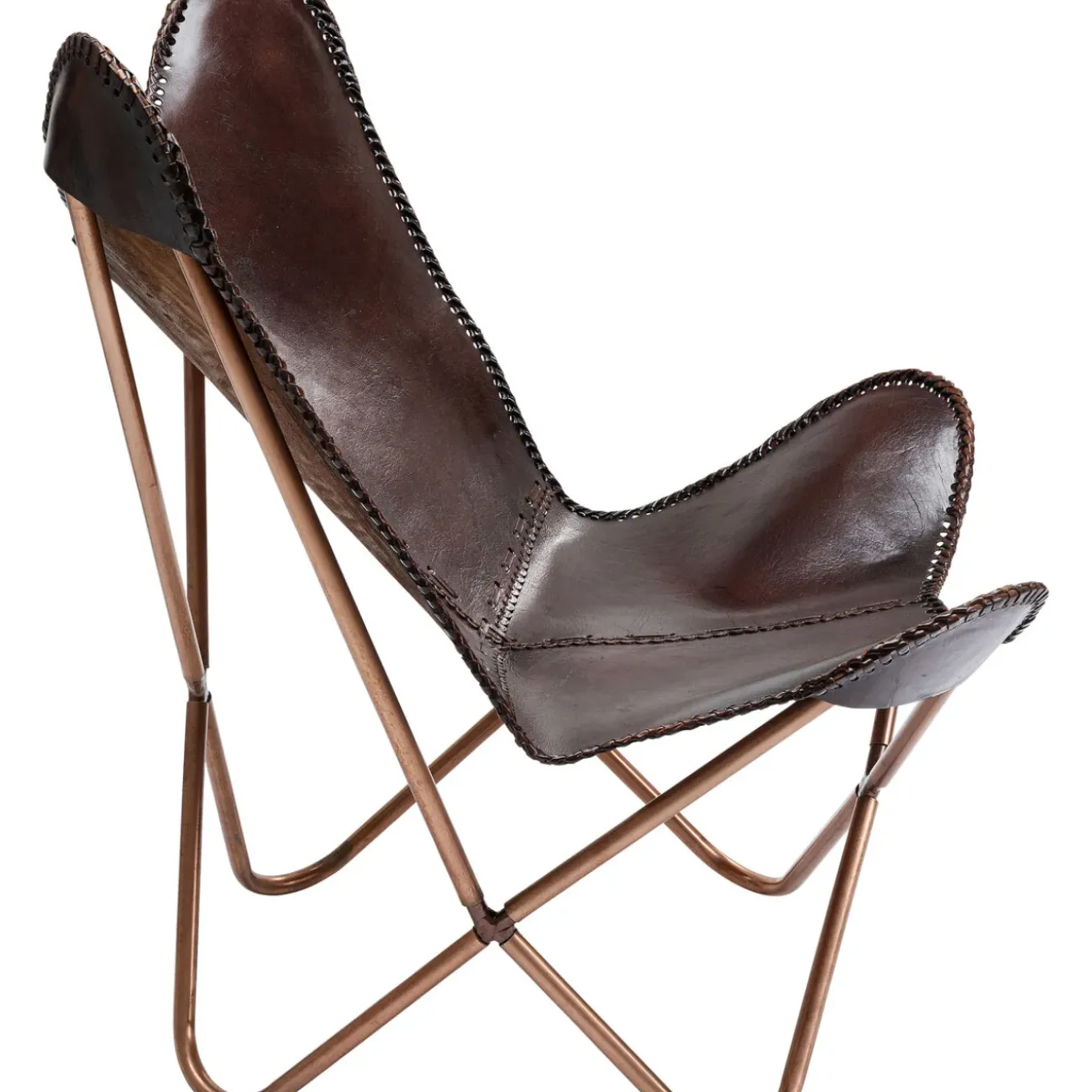Fauteuil Butterfly Marron