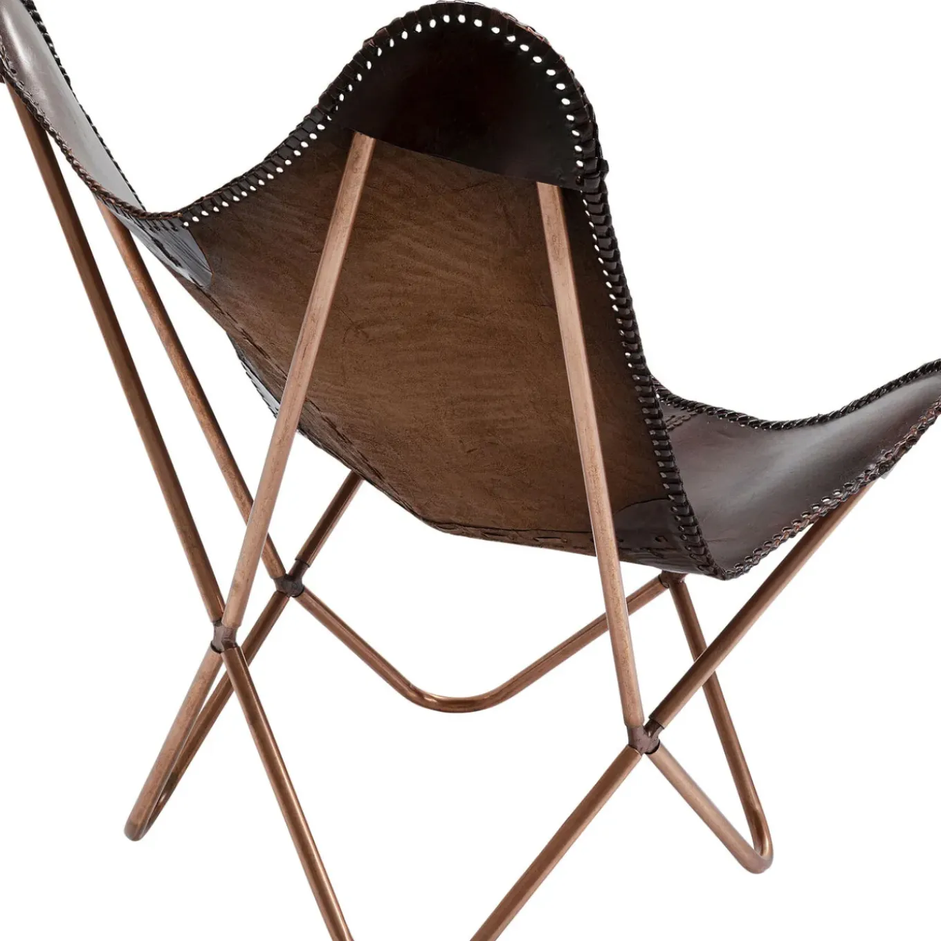 Fauteuil Butterfly Marron