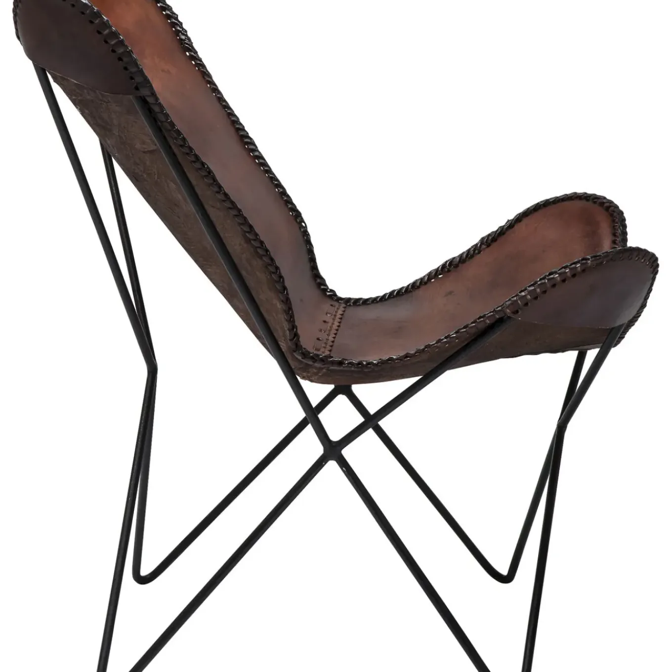 Fauteuil Butterfly Marron Eco.