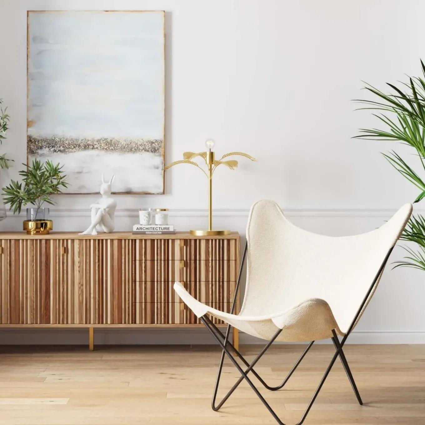 Fauteuil California Creme