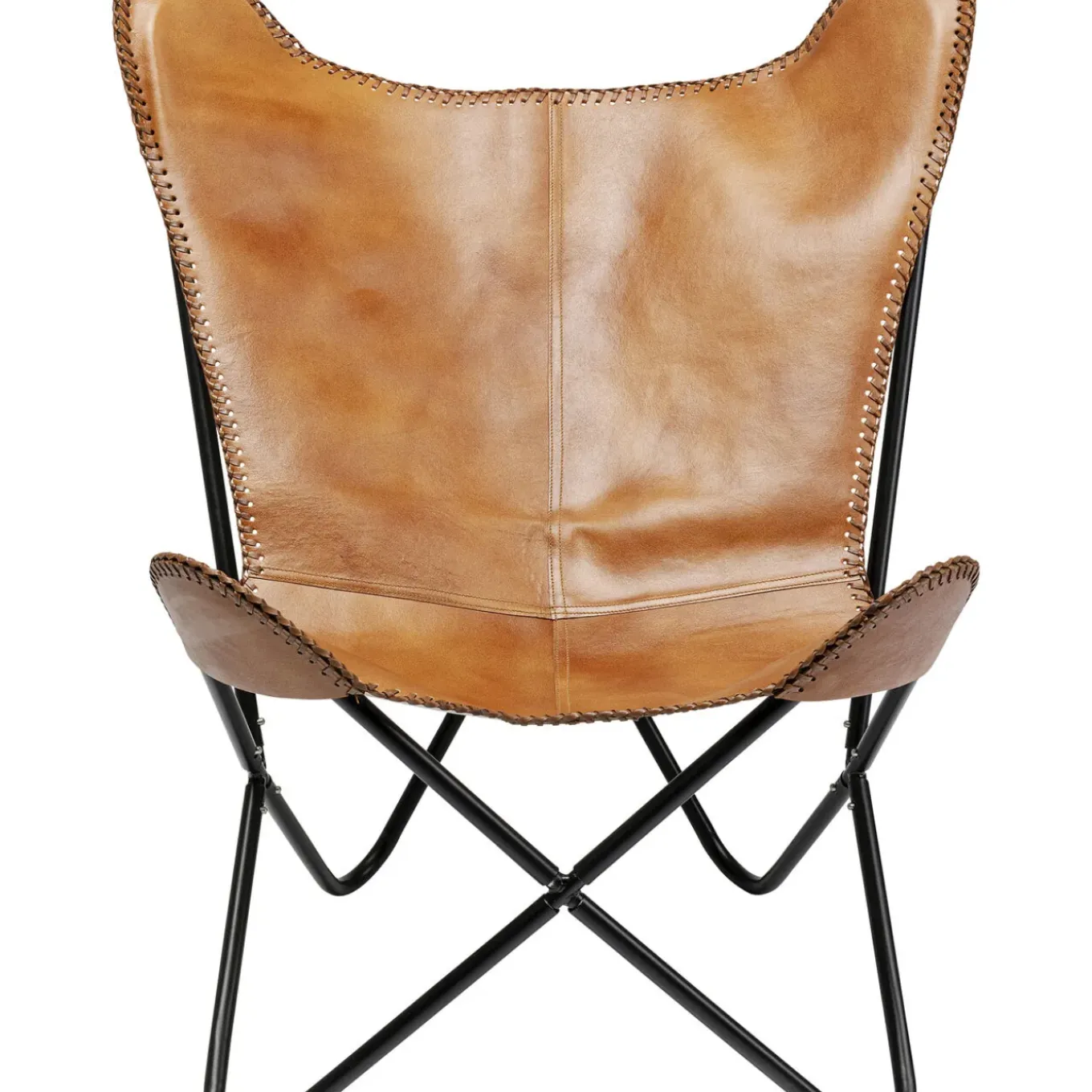 Fauteuil California Cuir Marron