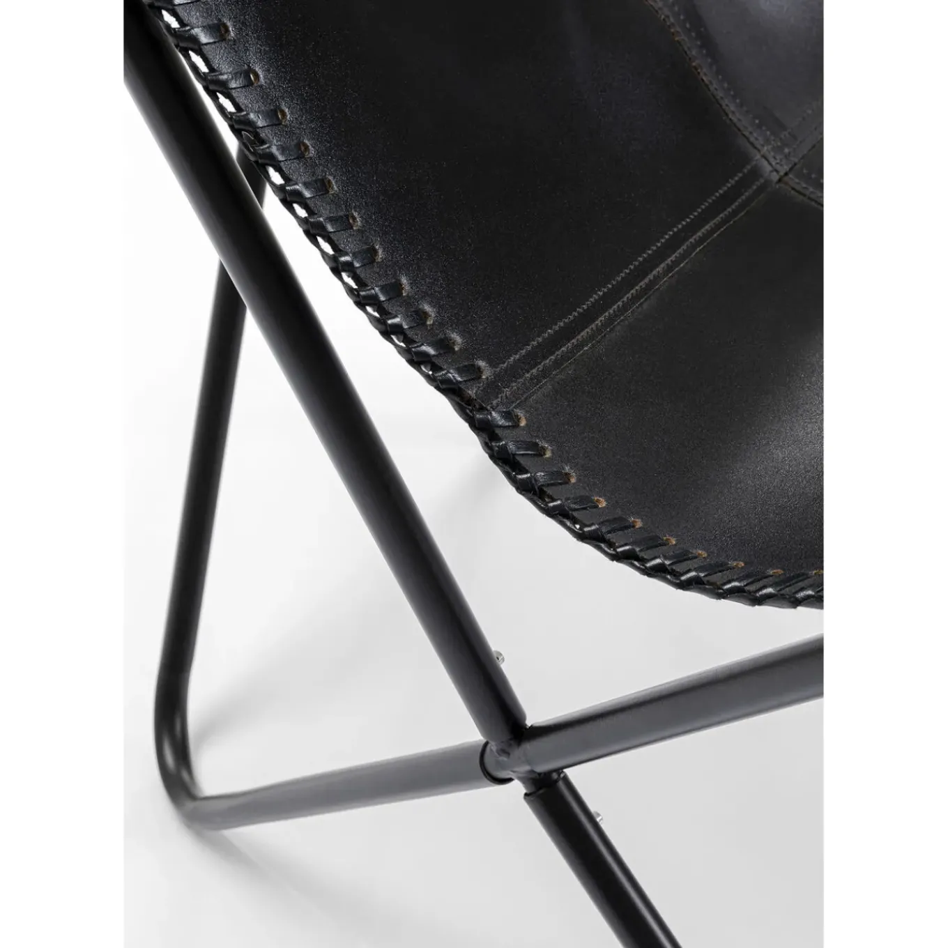 Fauteuil California Cuir Noir