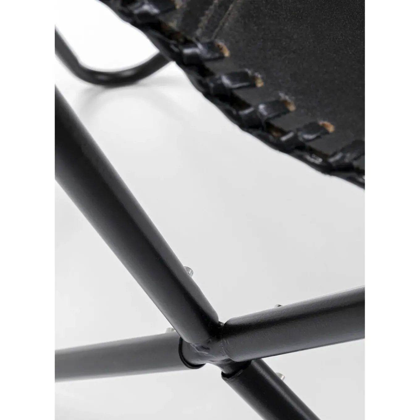 Fauteuil California Cuir Noir