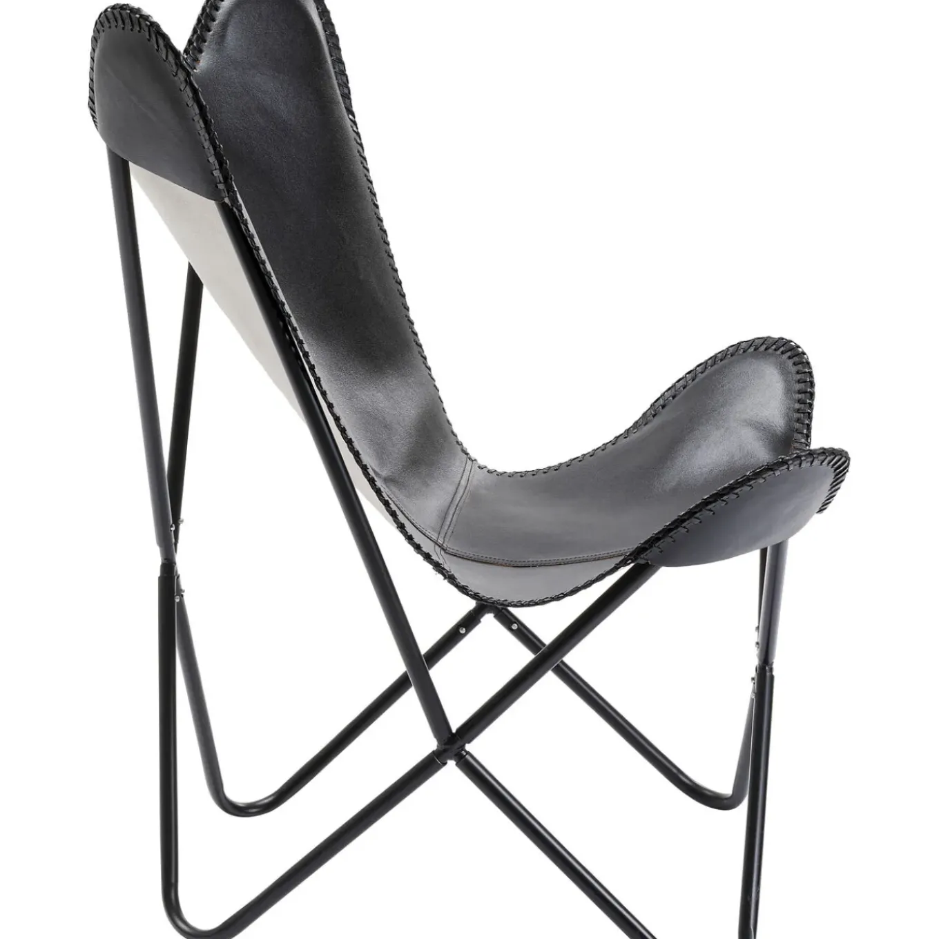 Fauteuil California Cuir Noir