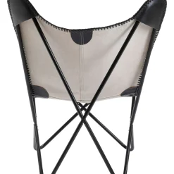 Fauteuil California Cuir Noir