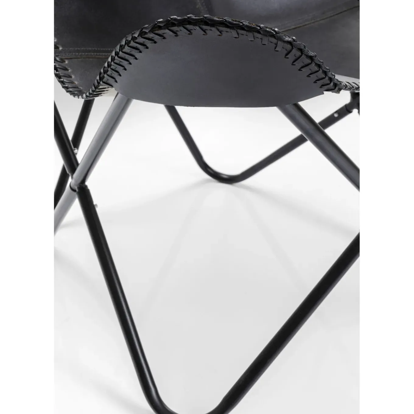 Fauteuil California Cuir Noir