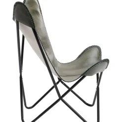 Fauteuil California Cuir Kaki