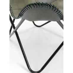 Fauteuil California Cuir Kaki