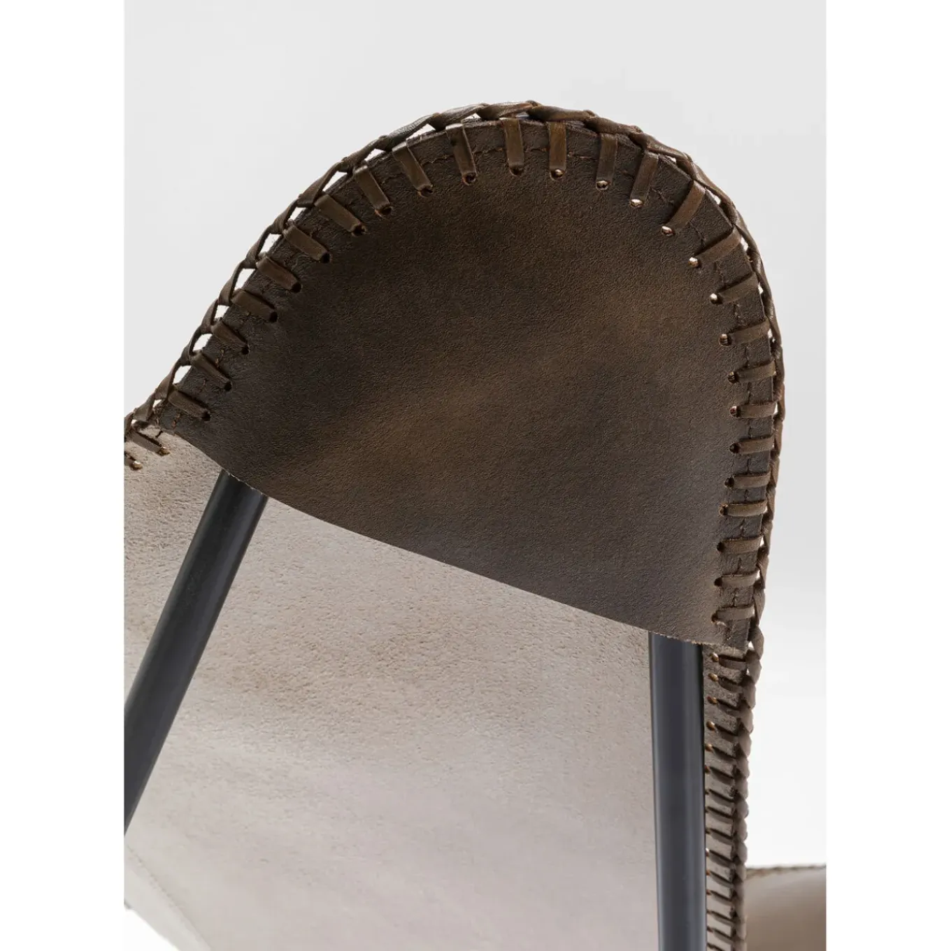 Fauteuil California Cuir Marron Fonce