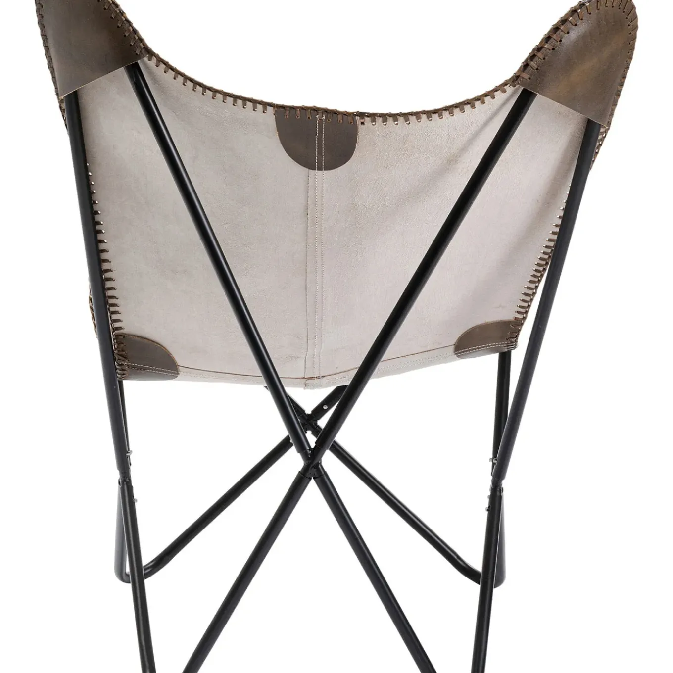 Fauteuil California Cuir Marron Fonce