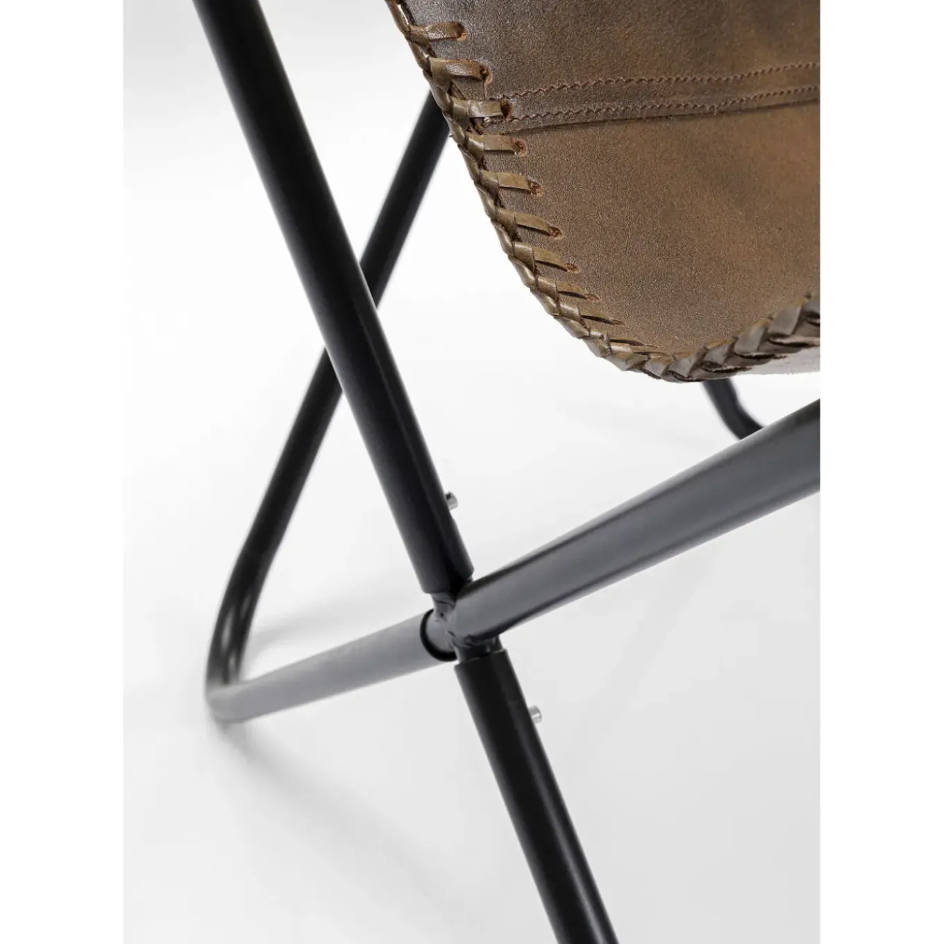Fauteuil California Cuir Marron Fonce