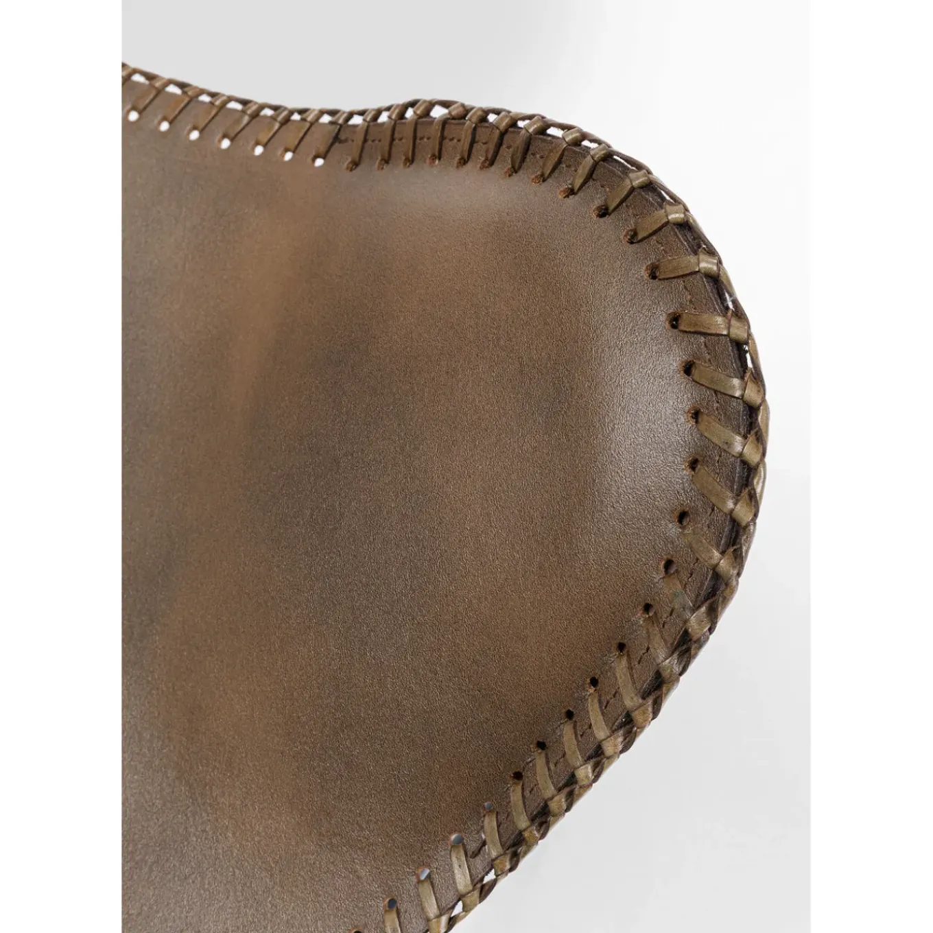 Fauteuil California Cuir Marron Fonce