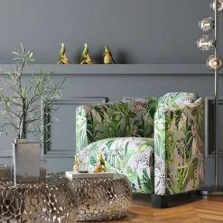 Fauteuil Cigar Lounge Jungle Vert