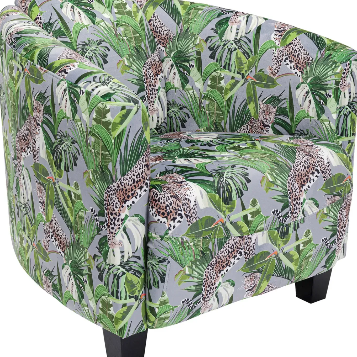 Fauteuil Cigar Lounge Jungle Vert