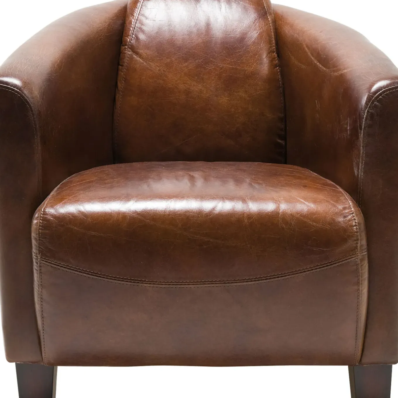 Fauteuil Cigar Lounge Marron