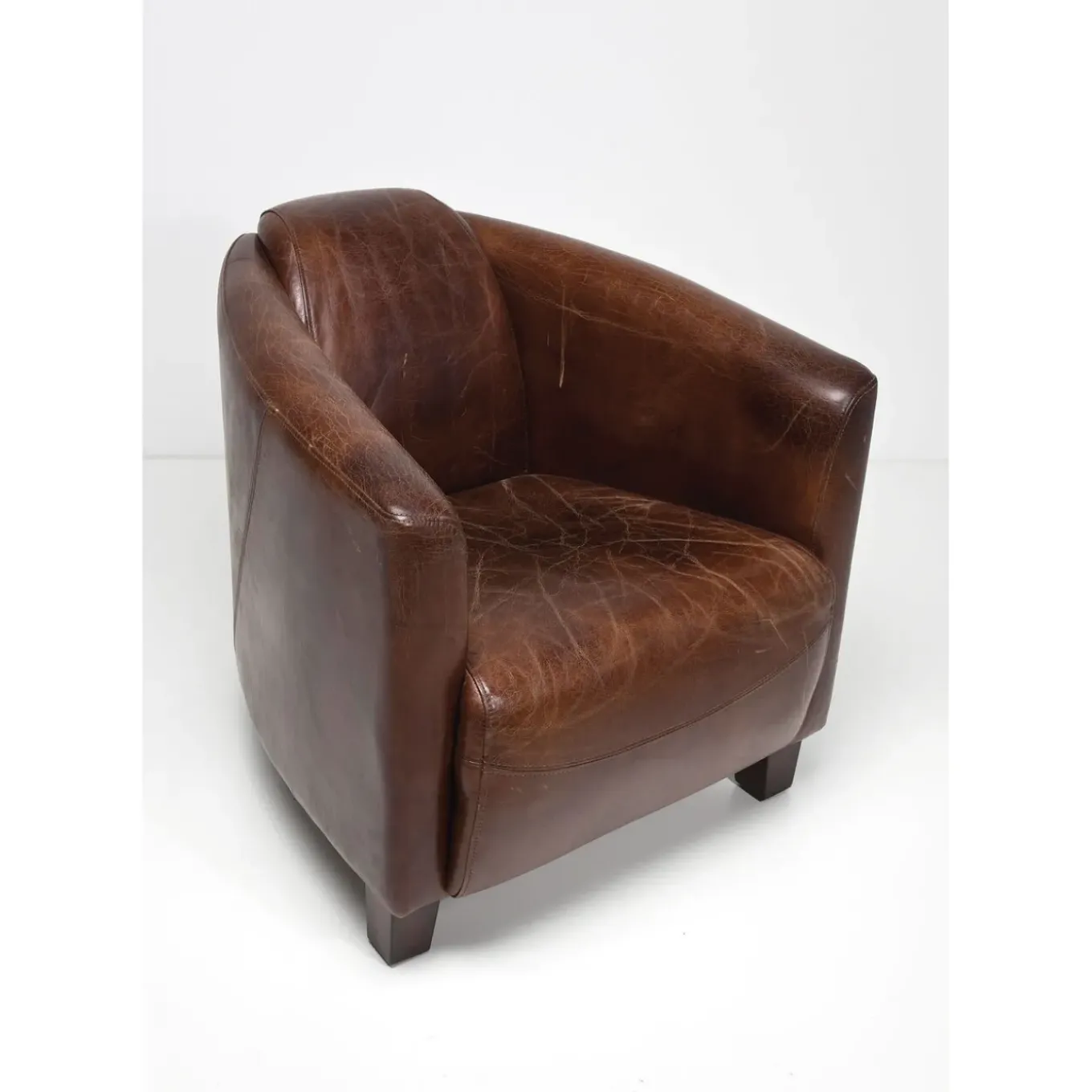 Fauteuil Cigar Lounge Marron