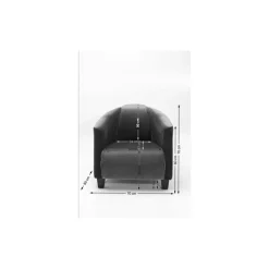 Fauteuil Cigar Lounge Marron