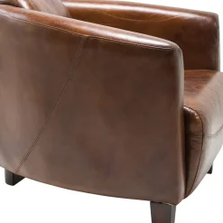 Fauteuil Cigar Lounge Marron