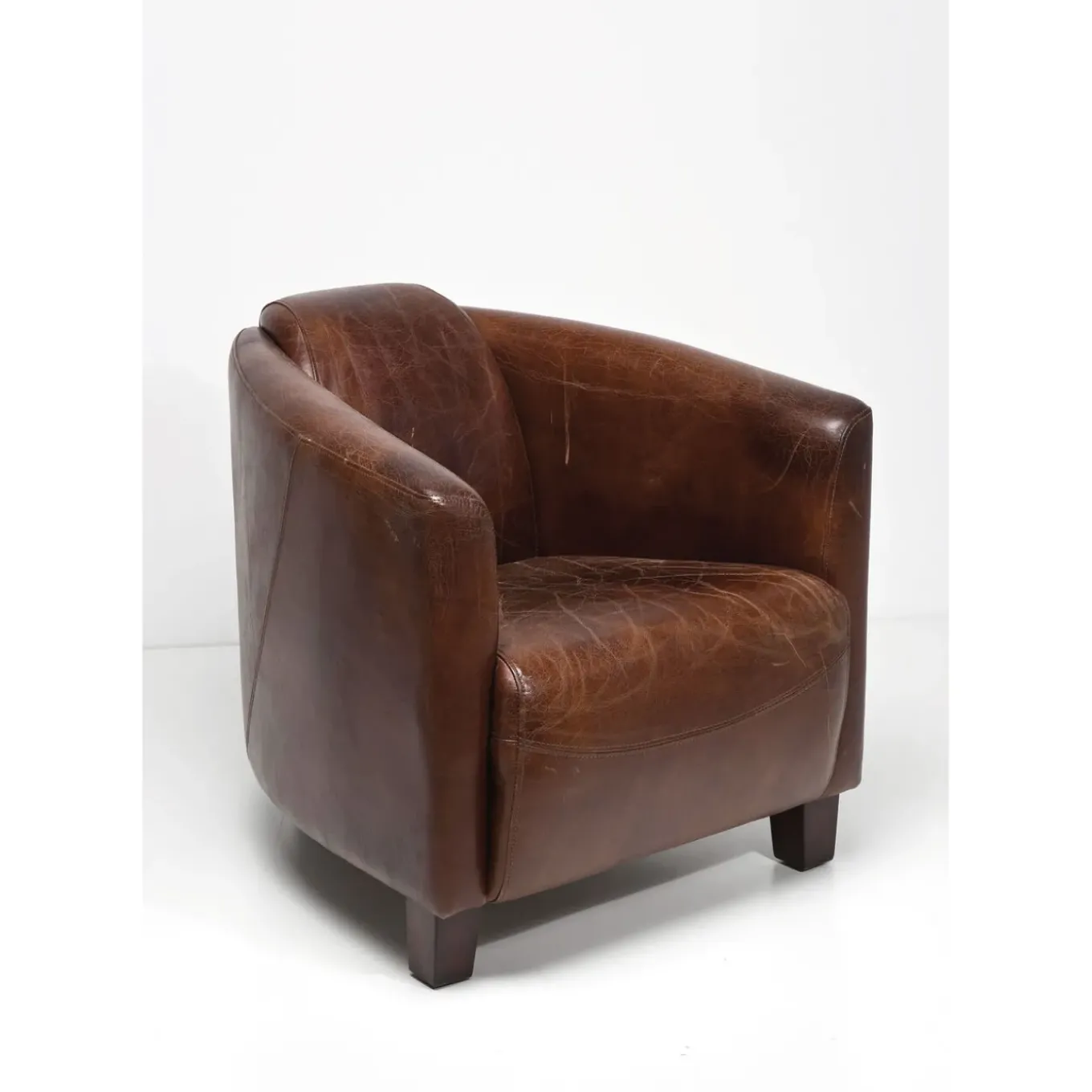 Fauteuil Cigar Lounge Marron