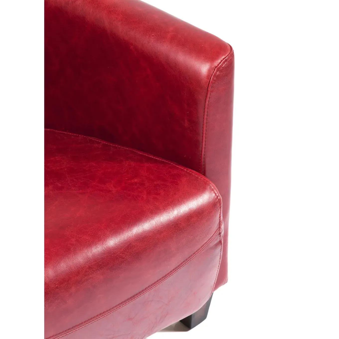 Fauteuil Cigar Lounge Rouge
