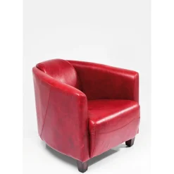Fauteuil Cigar Lounge Rouge