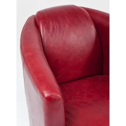 Fauteuil Cigar Lounge Rouge