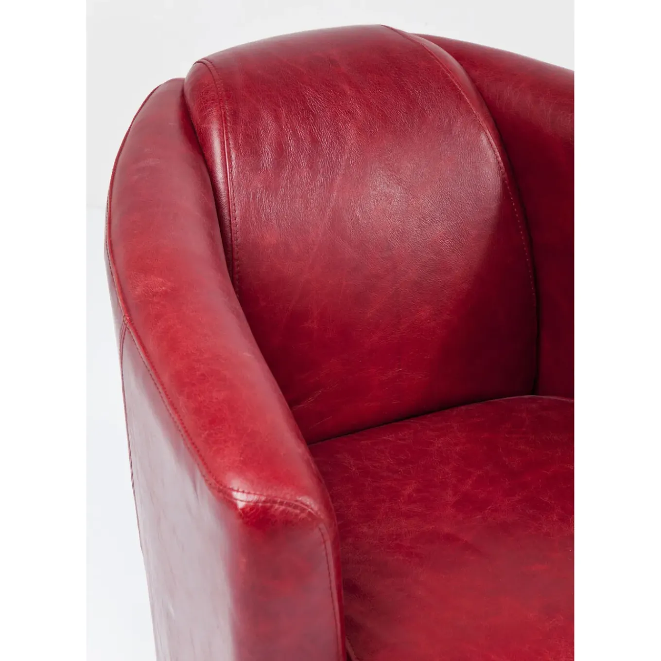 Fauteuil Cigar Lounge Rouge