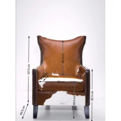 Fauteuil Denver Cow