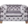 Fauteuil Desire Gris Argente