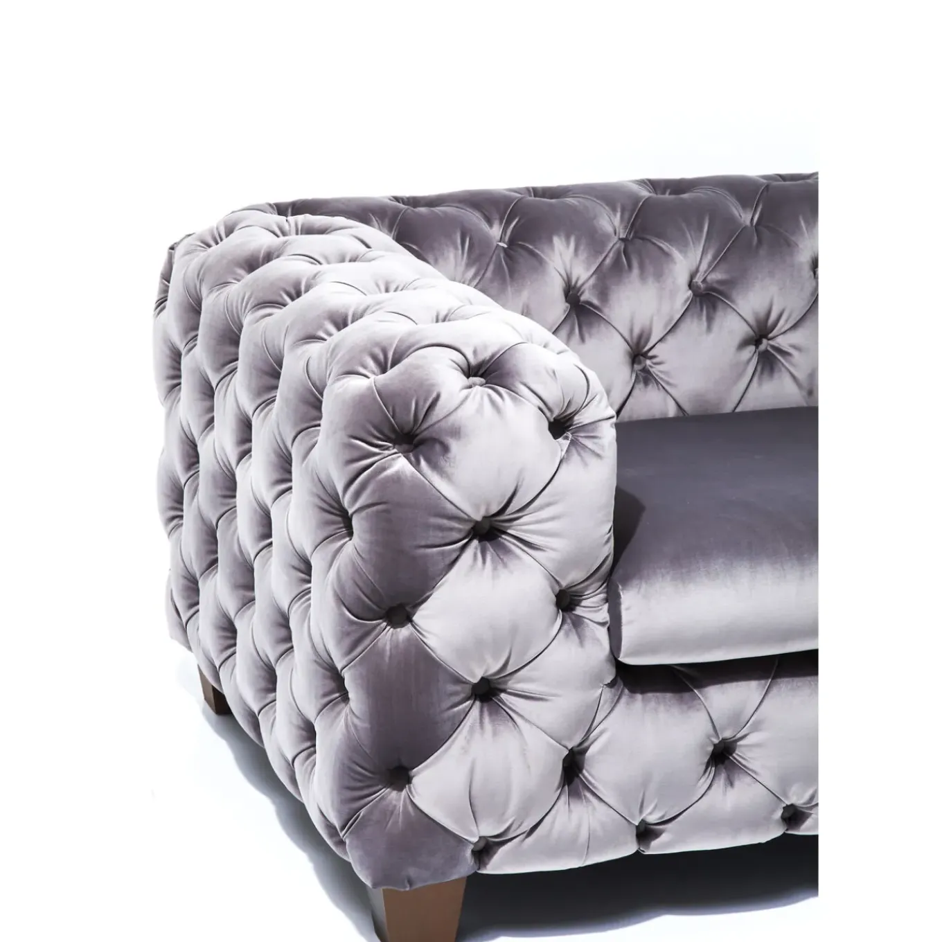 Fauteuil Desire Gris Argente