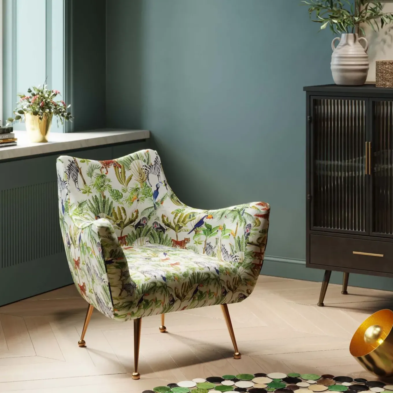 Fauteuil Goldfinger Tropical