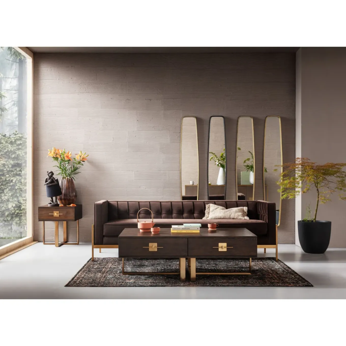 Fauteuil Loft Marron